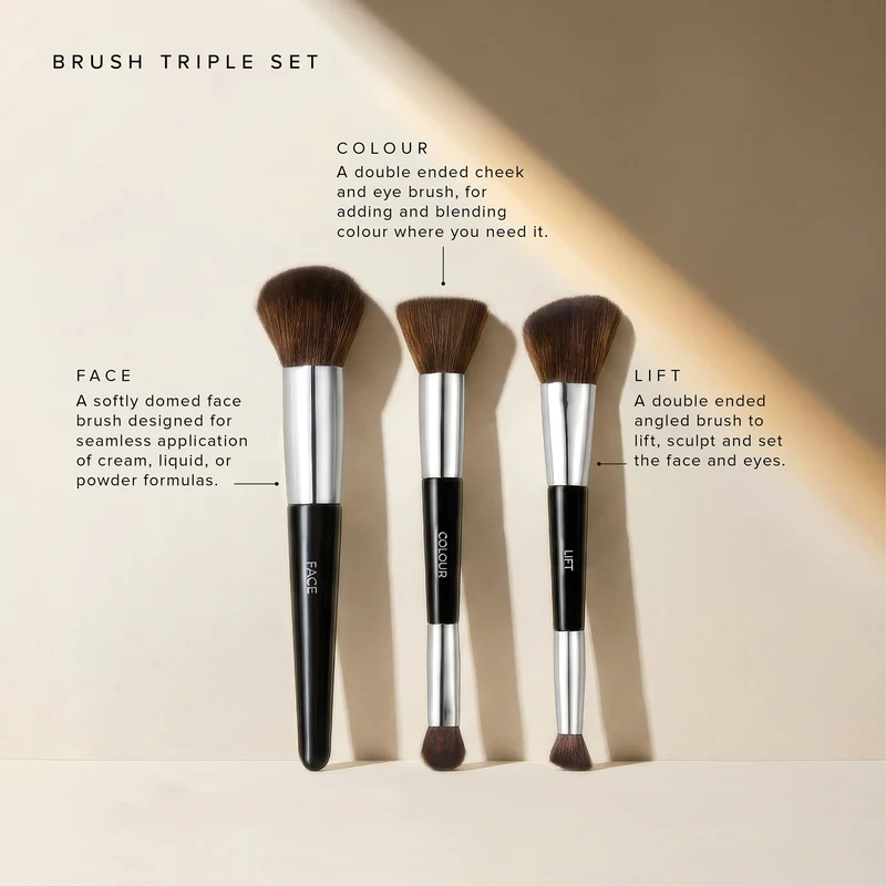 BRUSH TRIPLE SET
